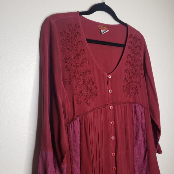 Scully Western| Button Down Tunic - Picture 6 of 8